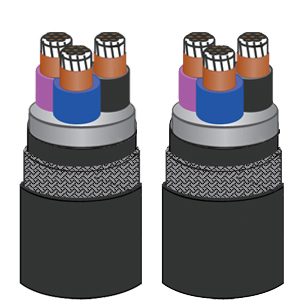 CJ86 EMC Fire Resistant Armored Power and Control Cable